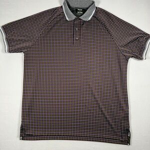 Footjoy X Todd Snyder Performance Golf Polo Check Pattern Mens Size XL